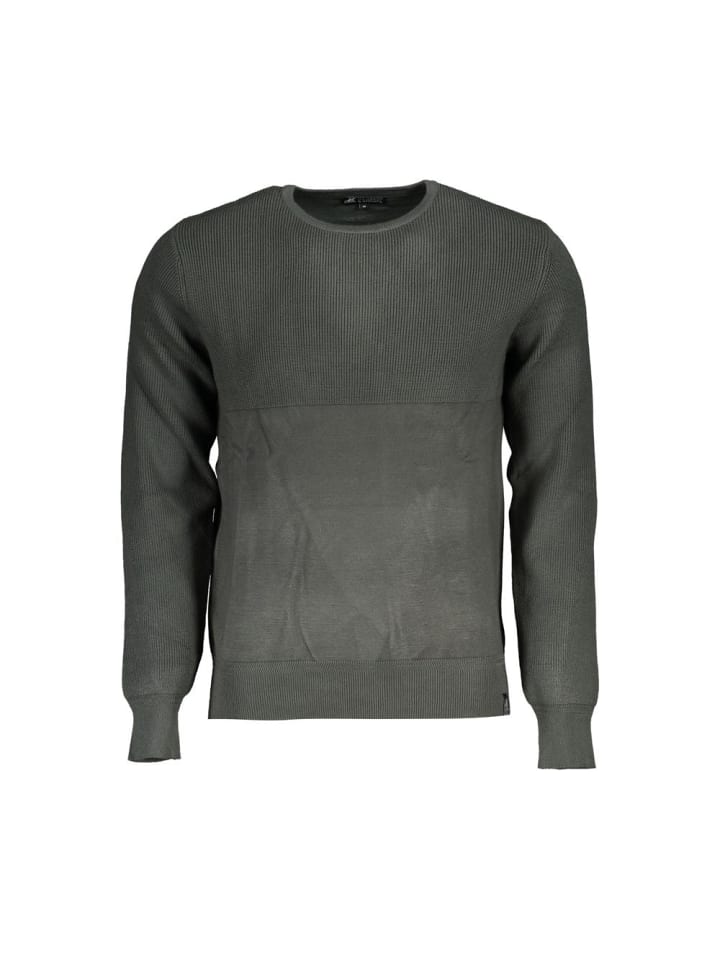 Grün Viskose Herren Pullover