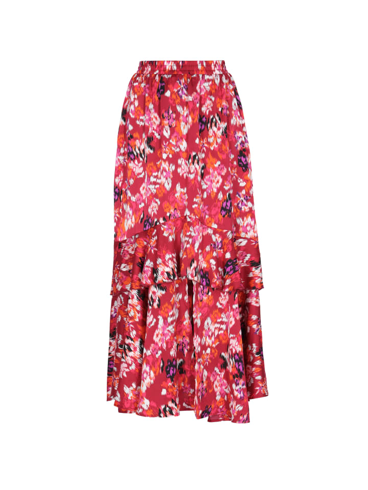 Damen Rock in Pink Mehrfarbig
