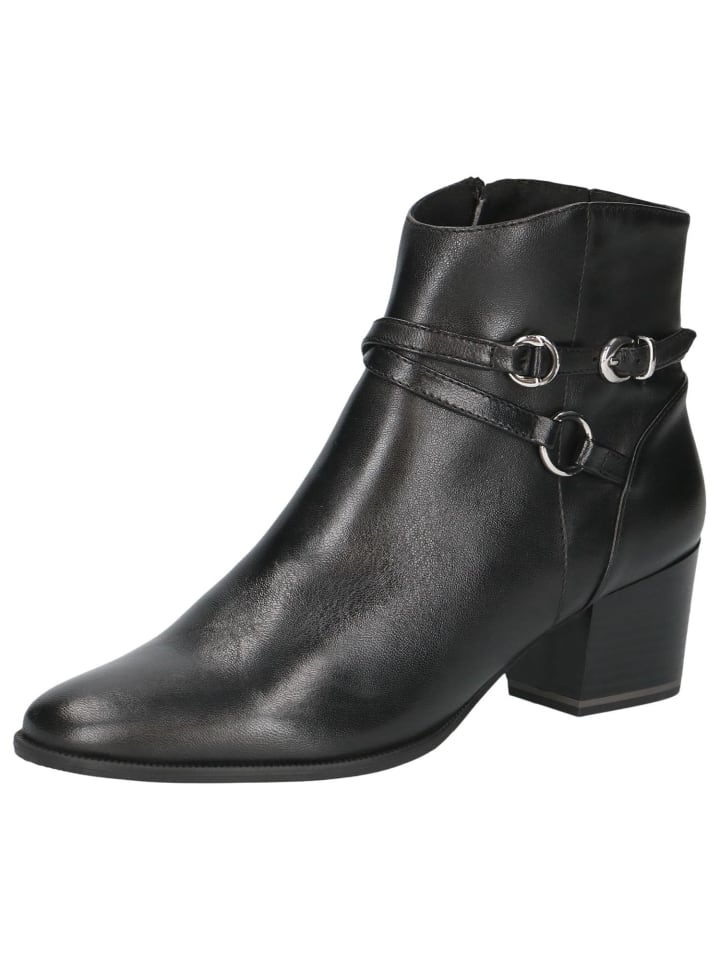 Stiefelette in BLACK NAPPA