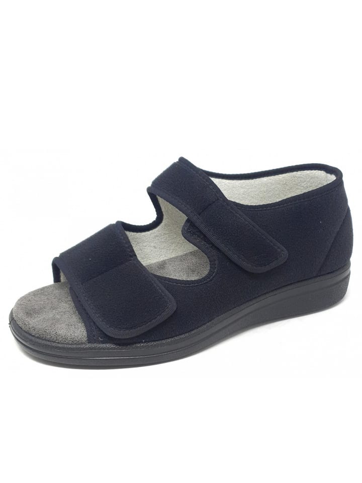 Sandale Diabetiker Sandale in Schwarz