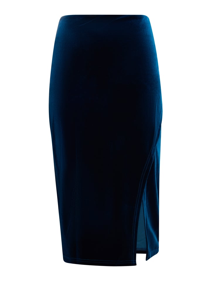 Damen Midirock in Blau