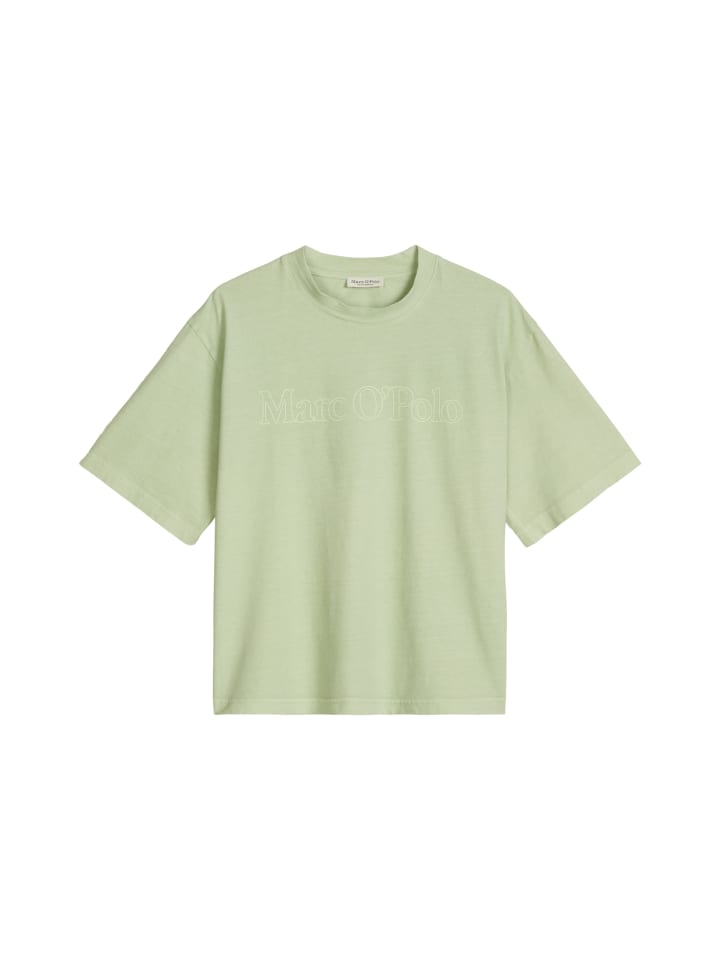 Logo-T-Shirt regular in Calm Sage