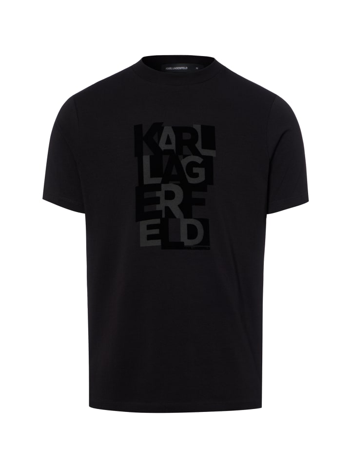 T-Shirt in schwarz