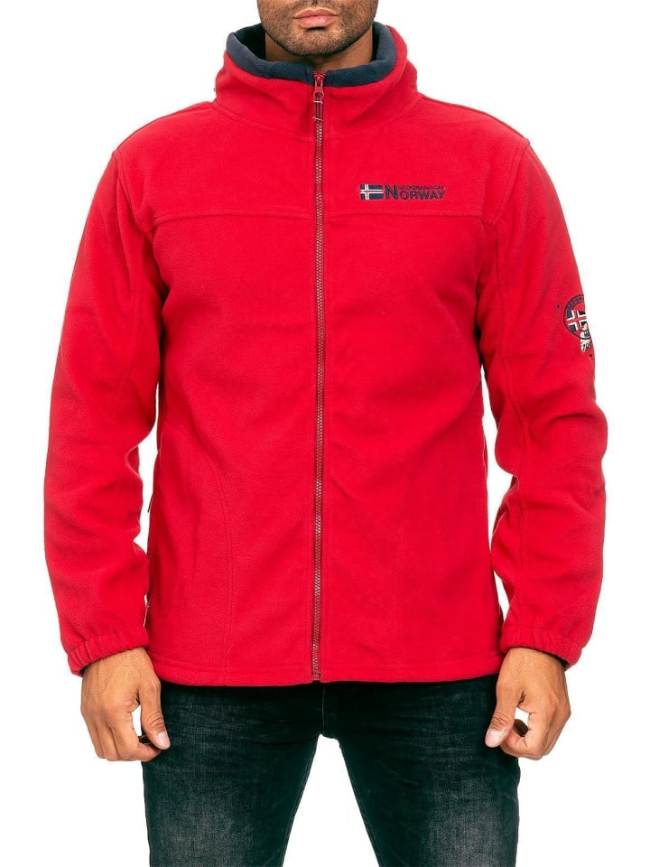 Herren Regular Fit Jacke in Red