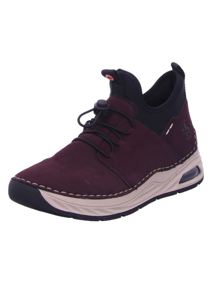 Halbschuh in bordeaux