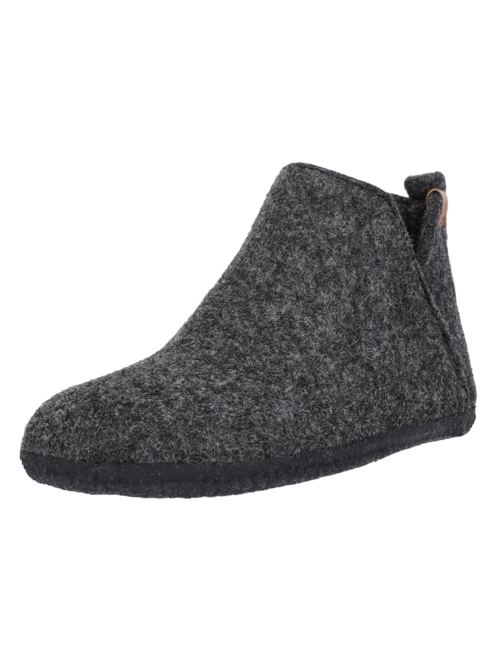 Hausschuhe Yorba in 1011 Dark Grey Melange