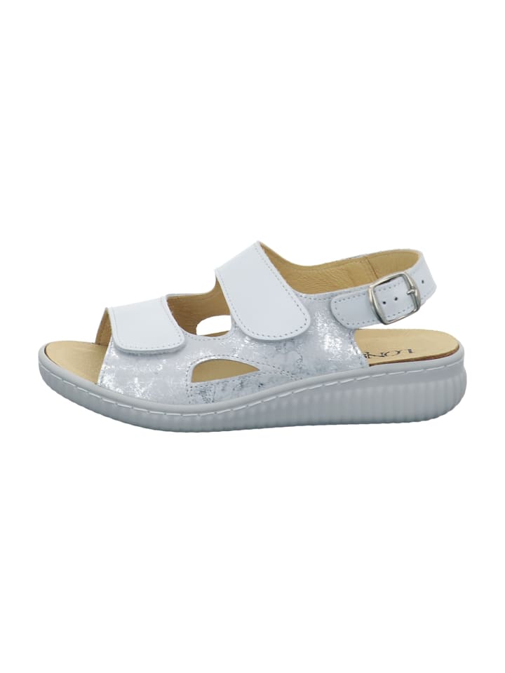 Komfort Sandalen in Weiß