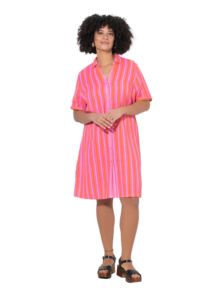 Kleid in neon orange