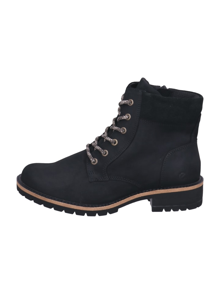 Schnürboots in Schwarz