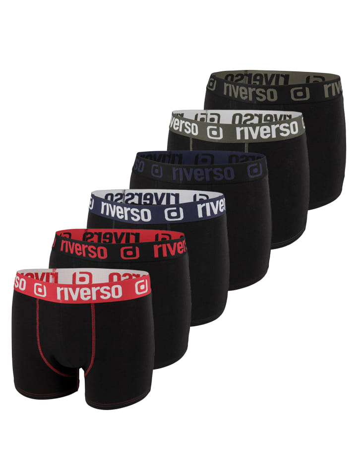 Trunk RIVOle 6er Pack regular/straight in Schwarz