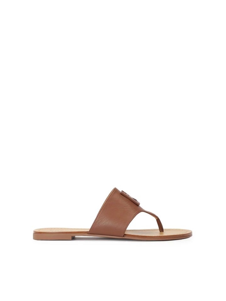 Slipper in Braun