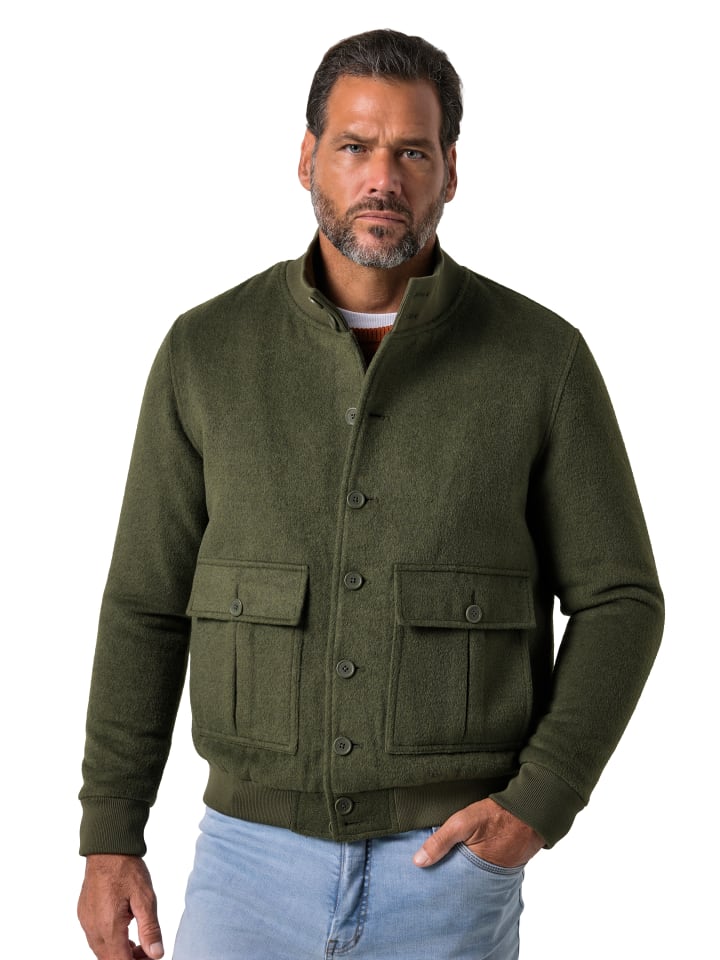 Übergangsjacke in khakigrün