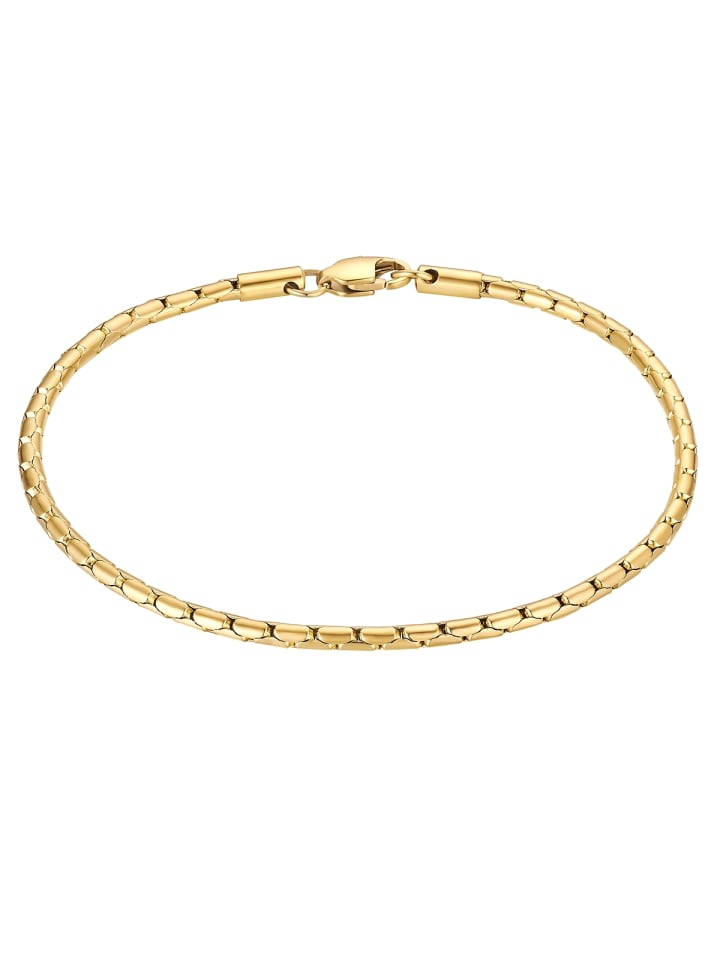 Armband aus Edelstahl in gelbgold