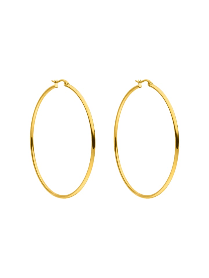 Ohrringe Hoops Gold