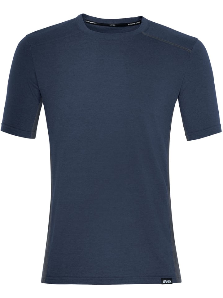 T-Shirt "Suxxeed Industry" in Blau