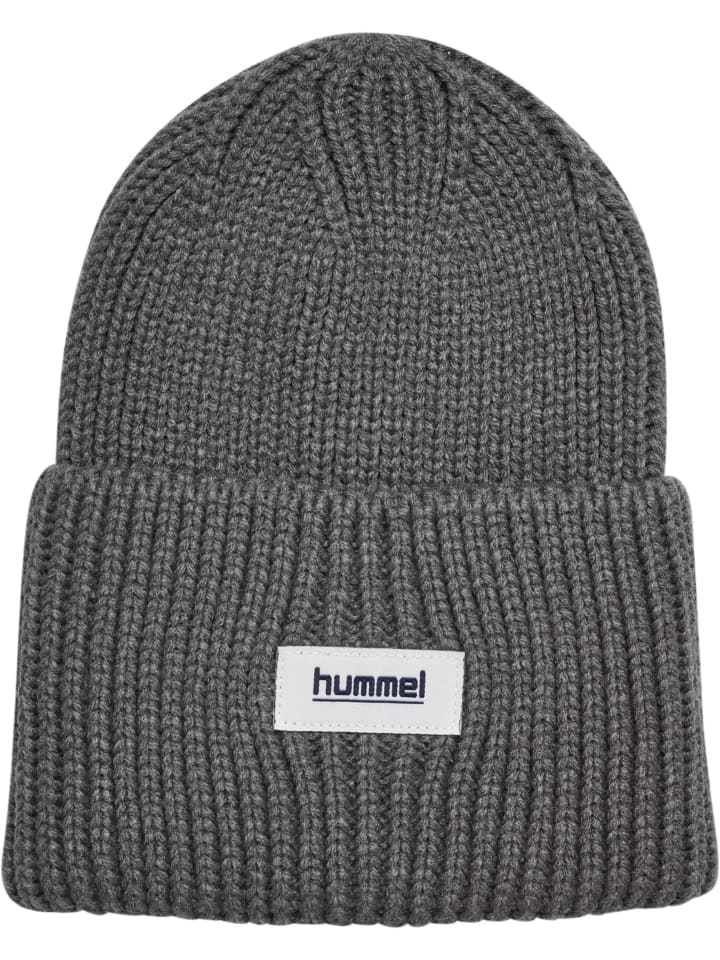 Beanie Hmljr Heavy Kinder in DARK GULL GRAY