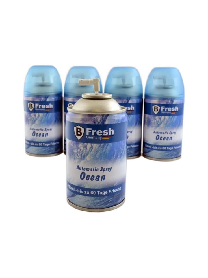 Lufterfrischer Raumduftspray Duftspray Nachfüller Kartusche 250ml in Blau