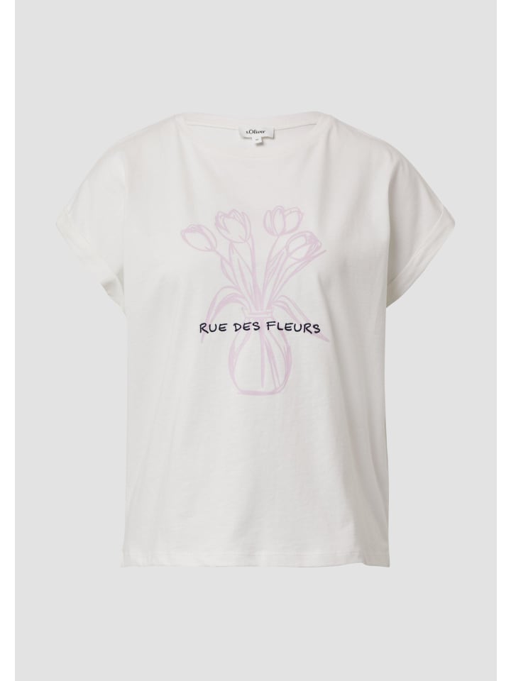 T-Shirt in 02D1_creme