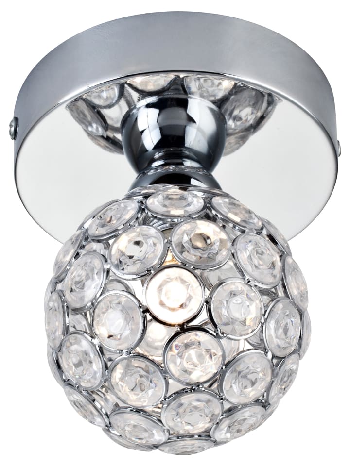 Deckenlampe EEK G Ø 9.5 x (H)12 cm in Chrom