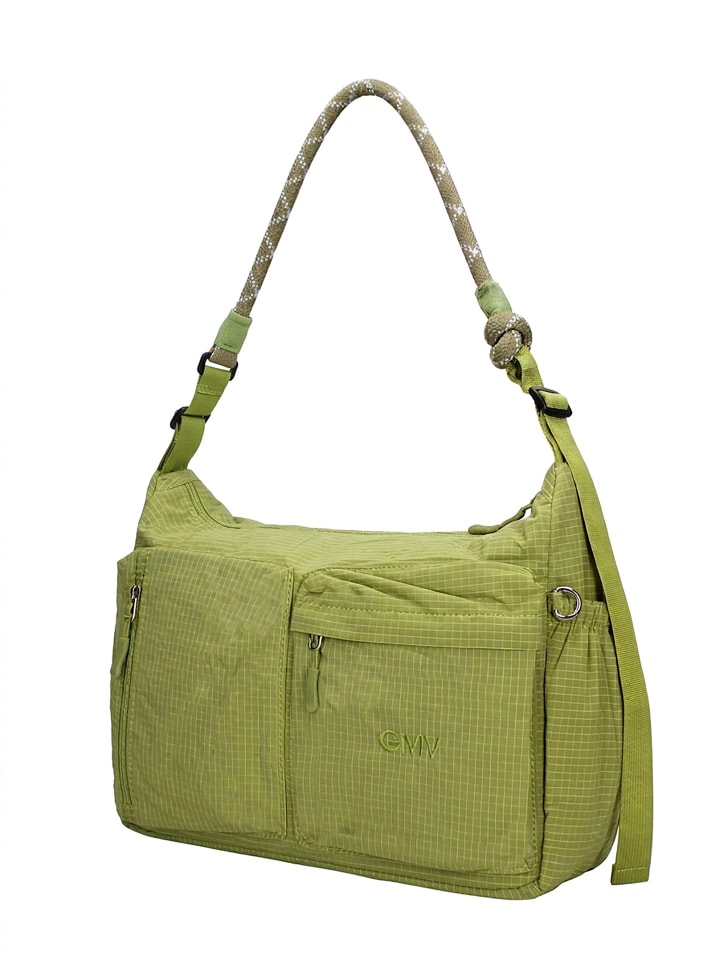 Schultertasche in VERDE