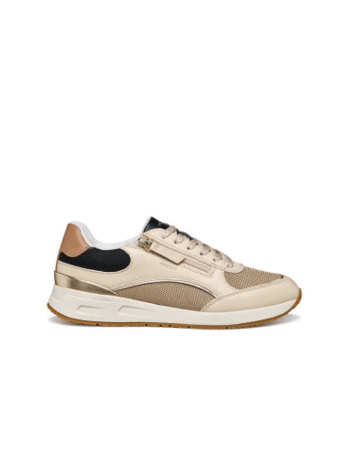 Sportschuhe D in Papyrus/Schwarz