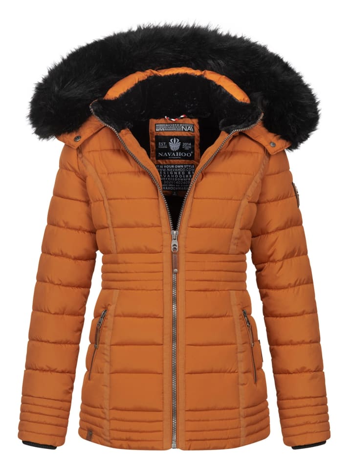 Winterjacke Navahoo Umay Princess Damen Winterjacke in Cinnamon