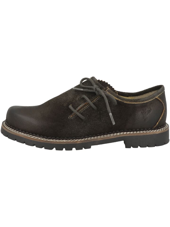 Schnürschuhe Haferl Gerd in dunkelbraun