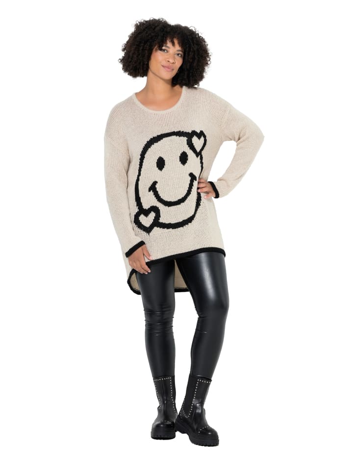Pullover in soft granit
