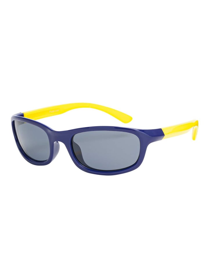 Kinder Sonnenbrille in Lila-Gelb