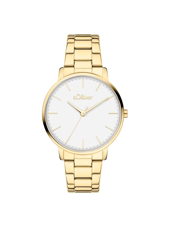 Quarzuhr SO-4474-MQ in Gold