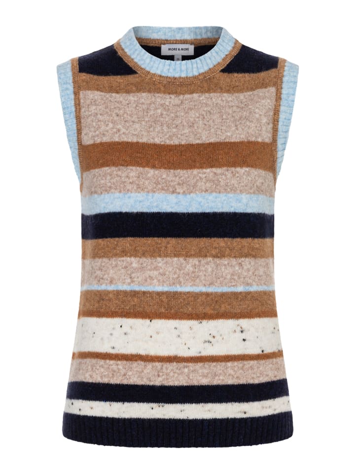 weicher Streifenpullunder in stripes