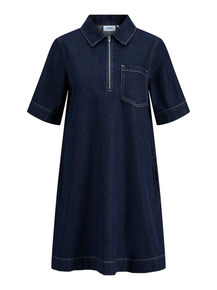 Jeanskleid in Dark Blue Denim