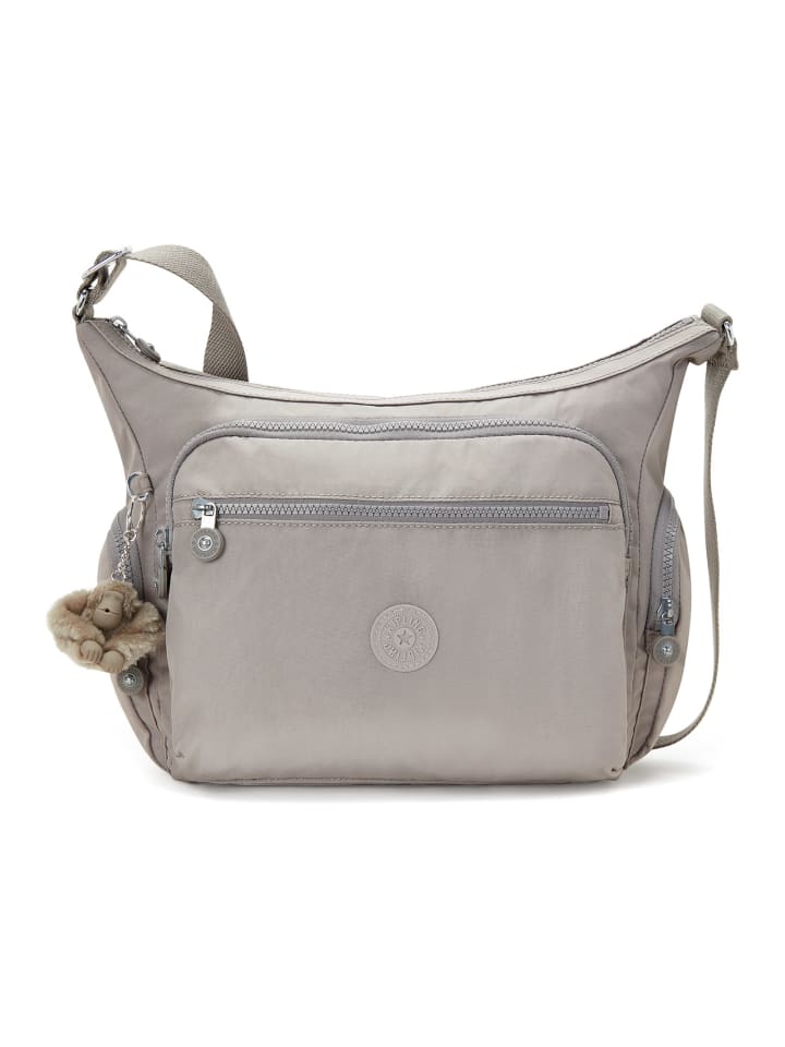 Gabbie Mittelgroße Crossbody Tasche in Grey Gris