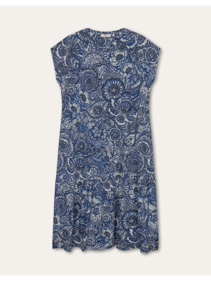 Daman Kleid in Blau