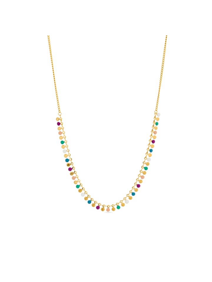 Halskette Haraim mit 18 Karat Goldfinish – HARAIM