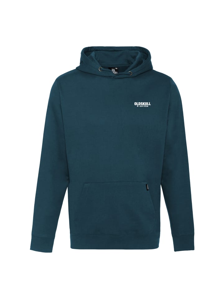 Hoodie Basic Osk in Dark green