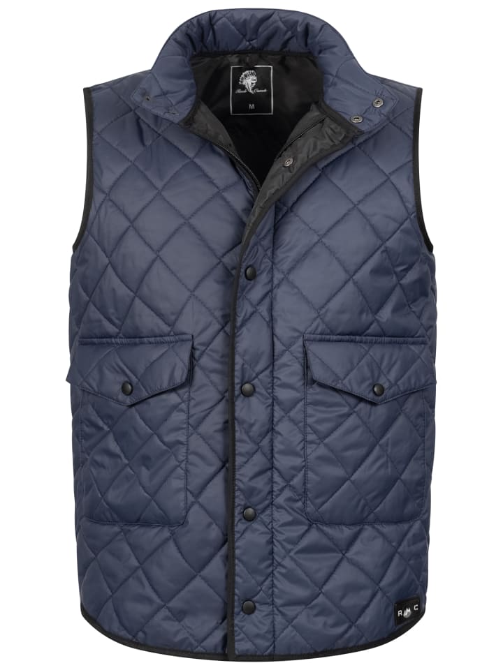 Weste in Navy