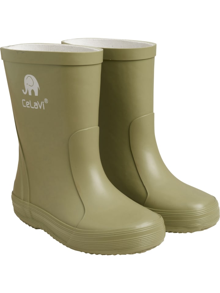 Kinder Gummistiefel in Khaki
