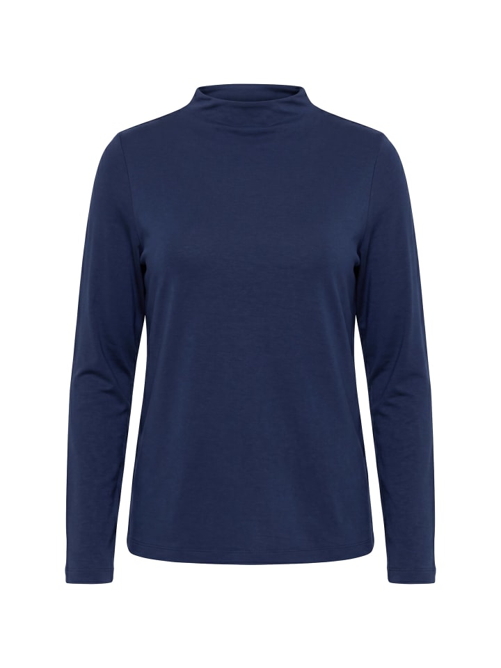 Langarmshirt in marine