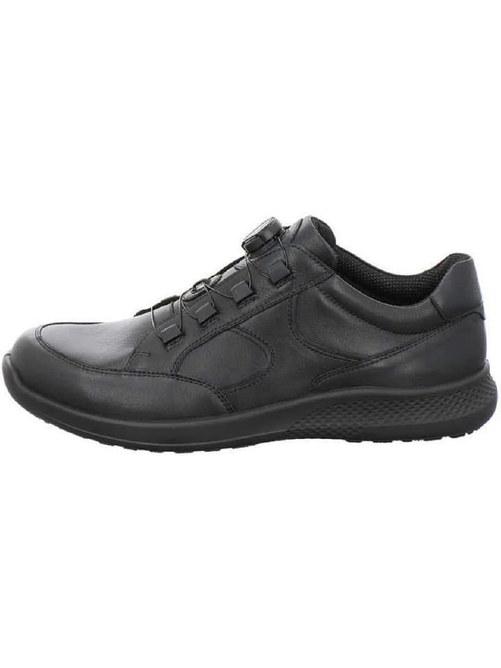 Schnürschuh in schwarz