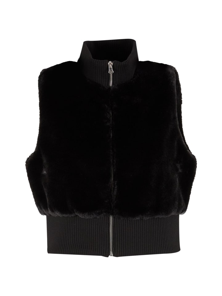 Outerwear - Vest in black