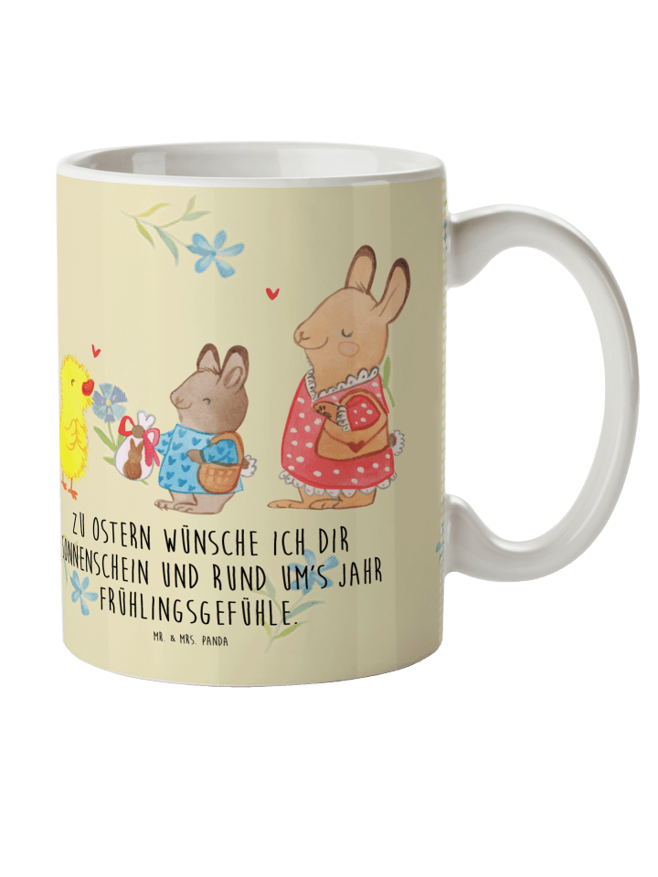 Kindertasse Ostern Geschenke mit Spruch in Blumig