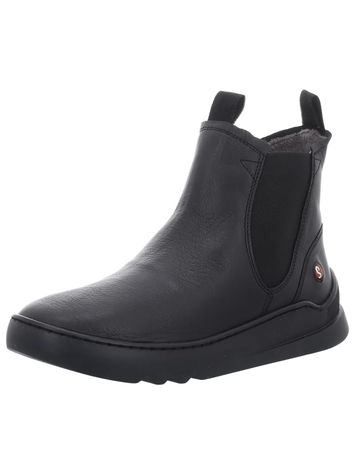 Stiefelette in schwarz