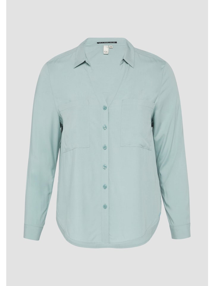 Bluse in 7217_salbeigrün