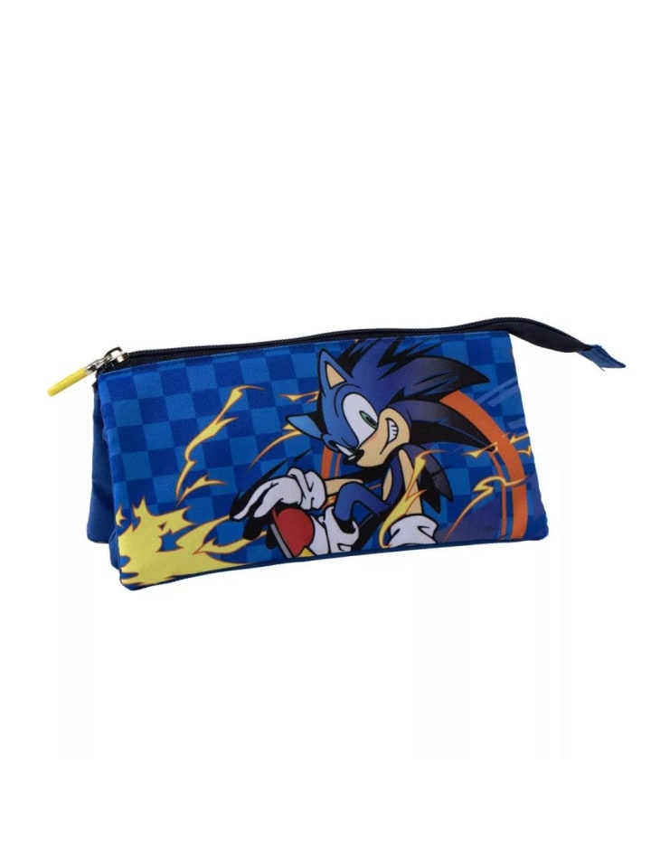 Sonic the Hedgehog Sprint 3-Fach Federmäppchen 23 cm