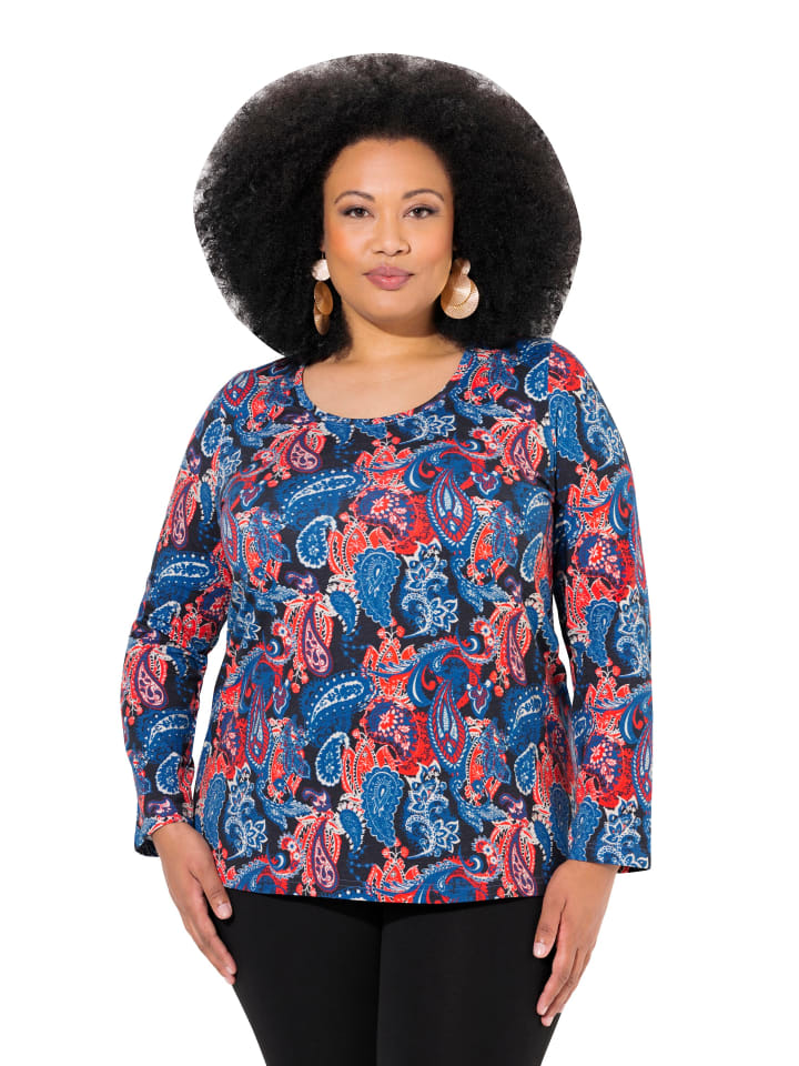Shirt in blaugrün