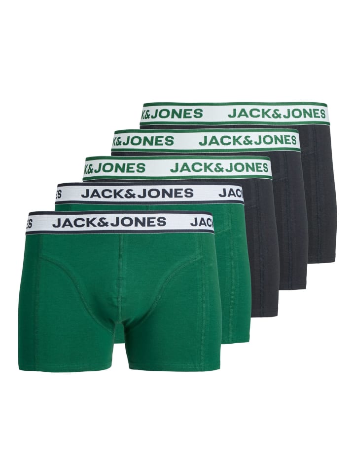 5er Pack Boxershorts JACNOLAN in rain forest