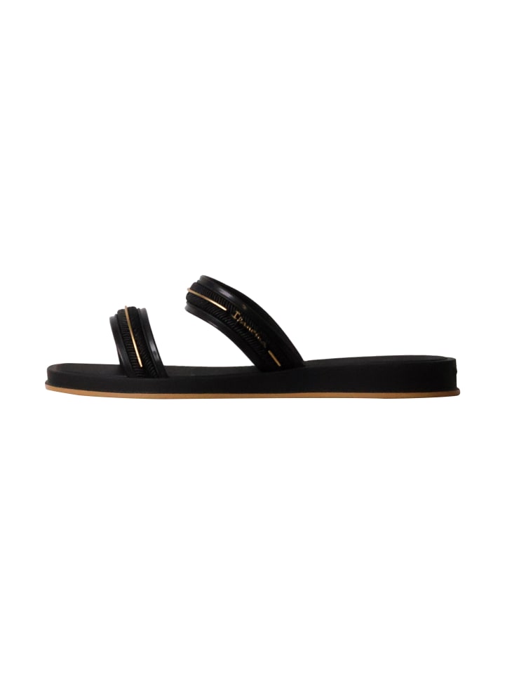 Glow Slide-Slipper Schwarz