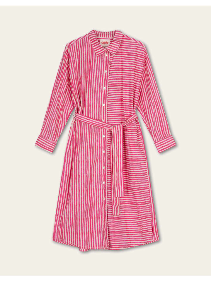 Dierama Stripe Kleid in Lila