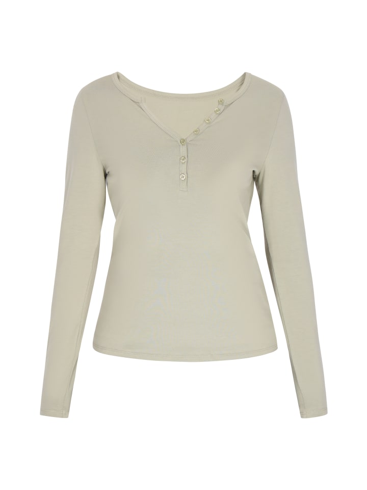 Women Longsleeve in Light Green